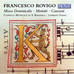 Francesco Rovigo: Missa...